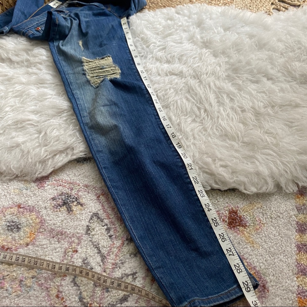 Hudson jeans skinny distressed stretch denim - Picture 8 of 8